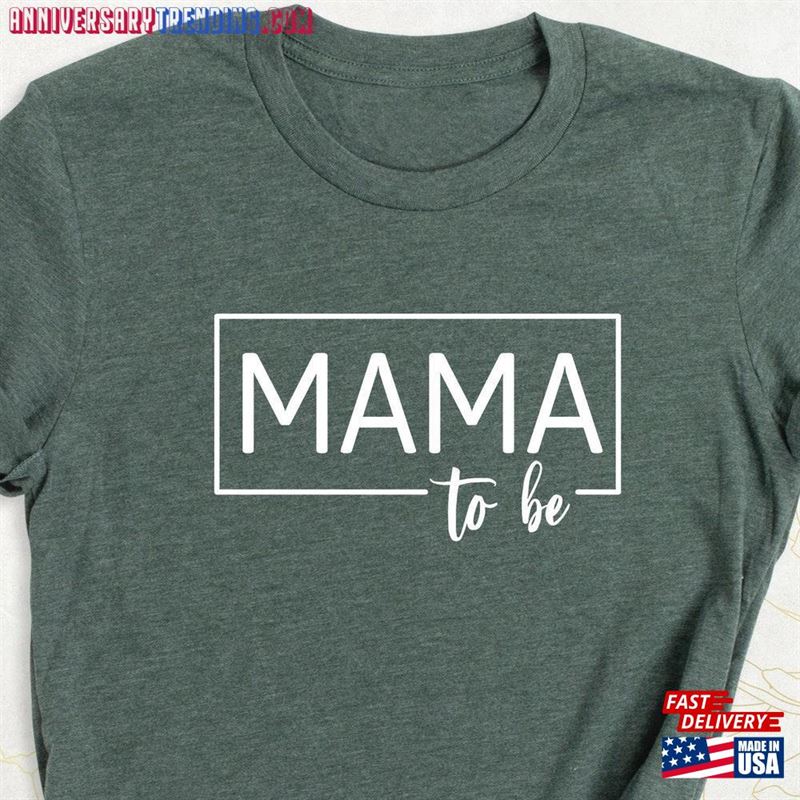 Mama To Be Shirt Baby Announcement New Mommy Hoodie Unisex -Bipubunny Store