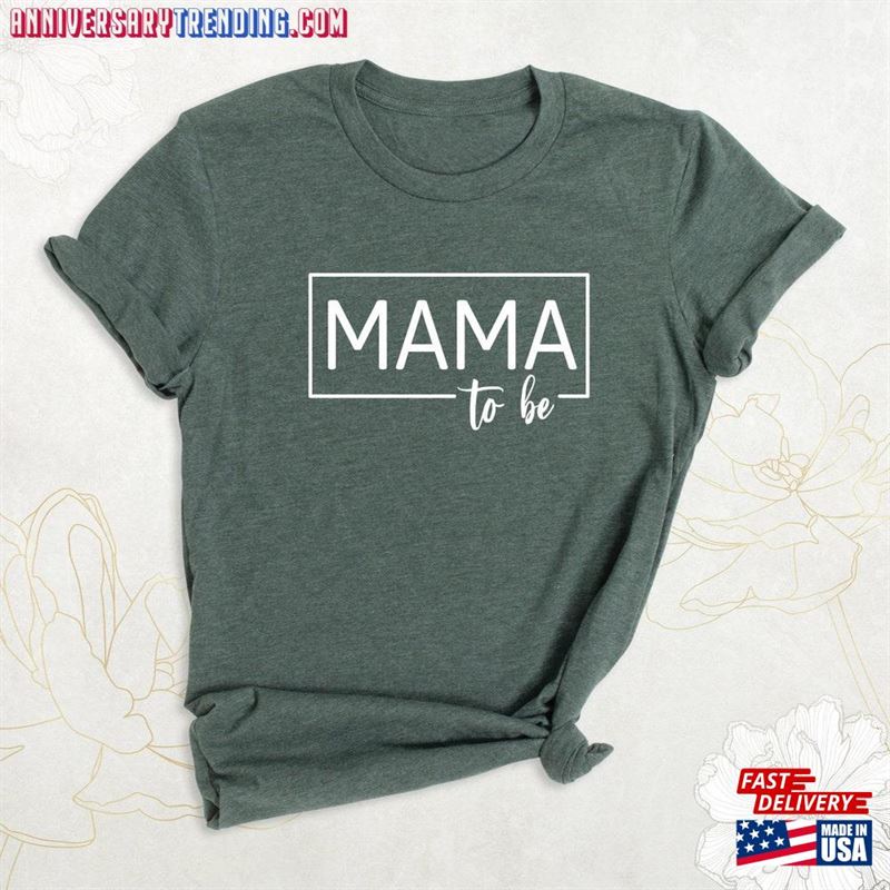 Mama To Be Shirt Baby Announcement New Mommy Hoodie Unisex -Bipubunny Store