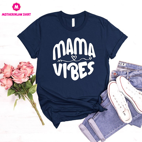 Mama Vibes Shirt ,Retro Mama Shirt, Groovy Mama Shirt Shirt, Pregnancy Reveal Shirt, Mama Shirt, Mother’s Day Shirt, Mom Gift shirt