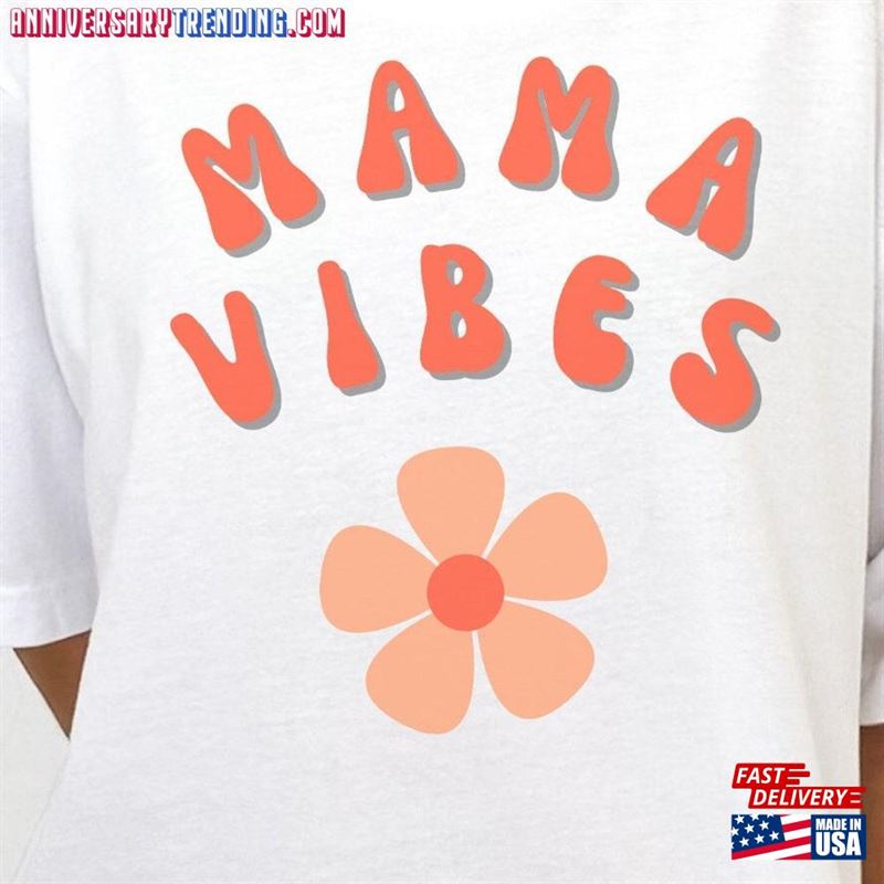 Mama Vibes Shirt Unisex Hoodie – Bipubunny Store