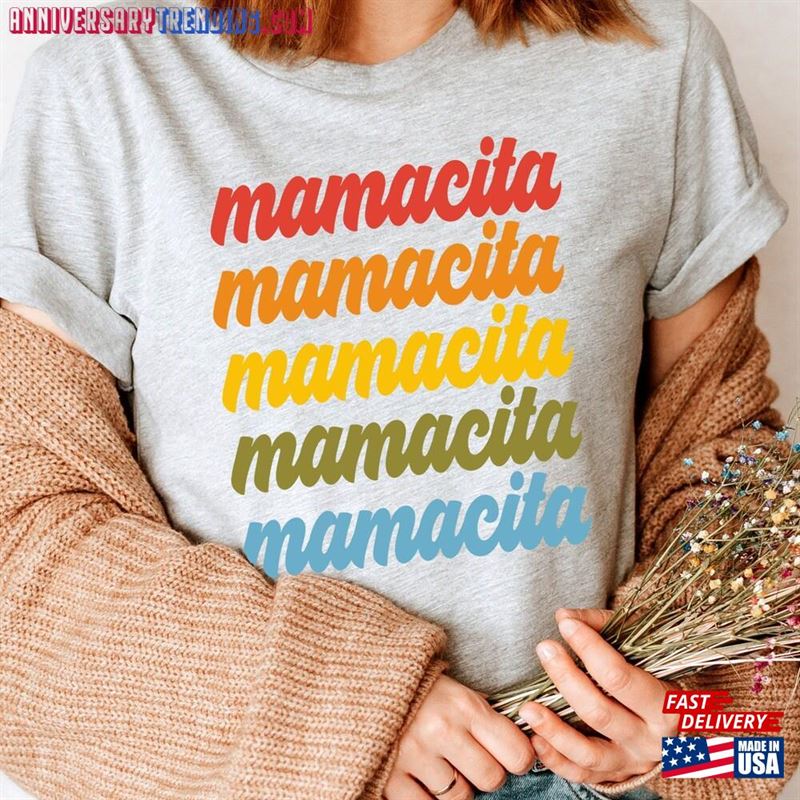 Mamacita Shirt Mother’s Day Unisex T-Shirt – Bipubunny Store