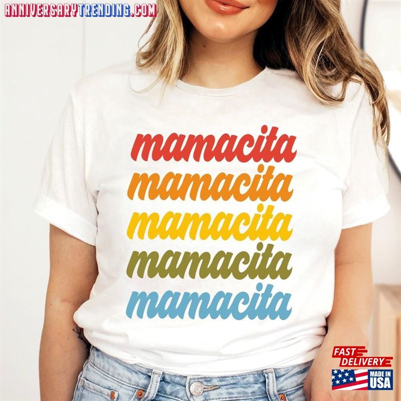 Mamacita Shirt Mother’s Day Unisex T-Shirt – Bipubunny Store