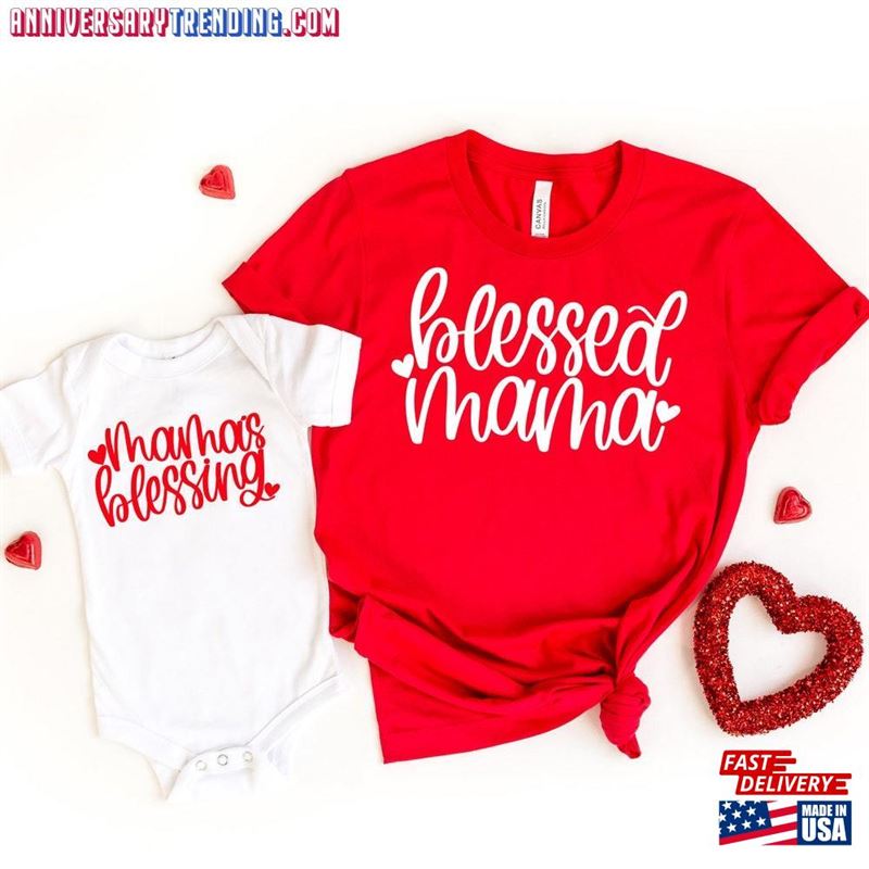 Mama’s Blessing Blessed Shirts T-Shirt Unisex – Bipubunny Store