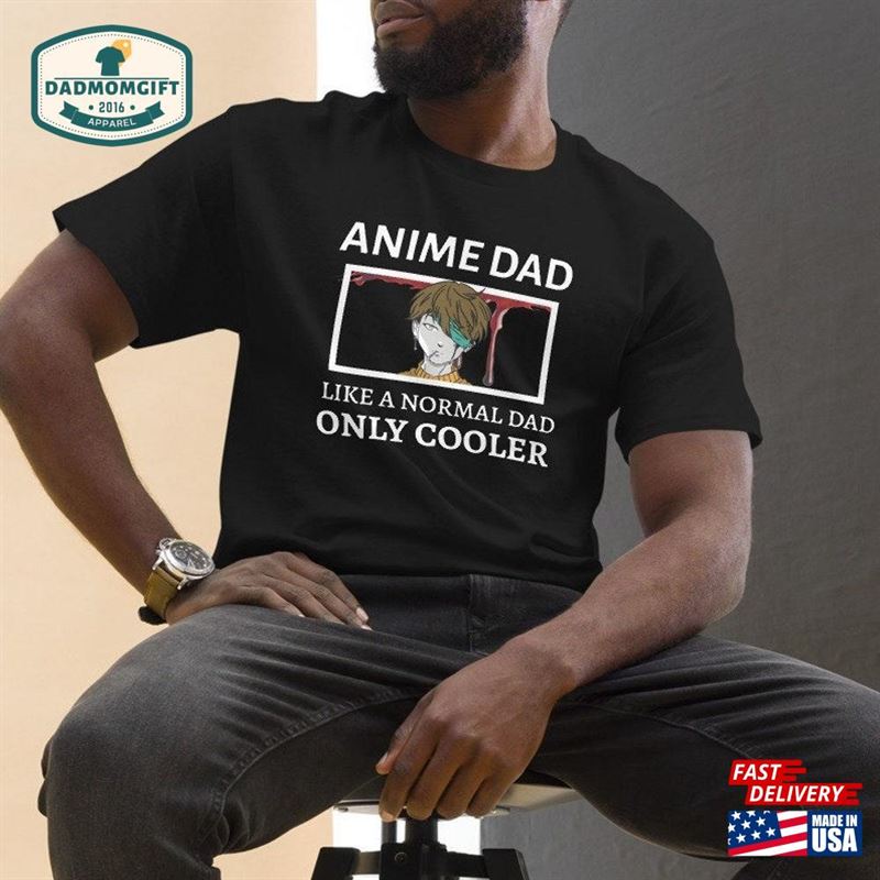 Manga Shirt For Dad Anime Fathers Tee Day Sweatshirt T-Shirt