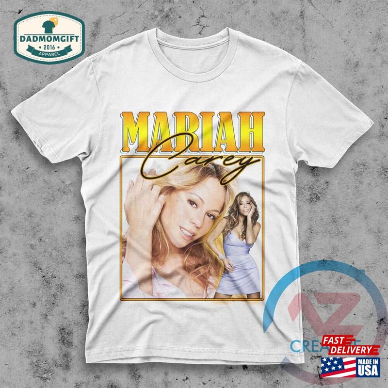 Mariah Carey Shirt Vintage T-Shirt Inspiring Tee Sweatshirt