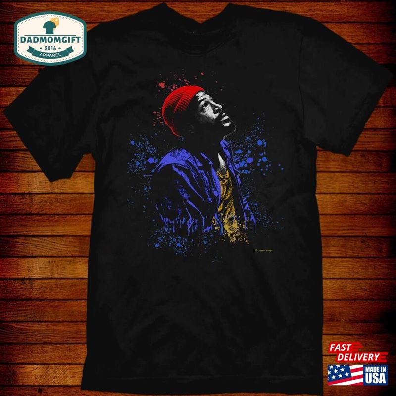 Marvin Gaye Shirt Bootleg Graphic Tee Fan Sweatshirt T-Shirt