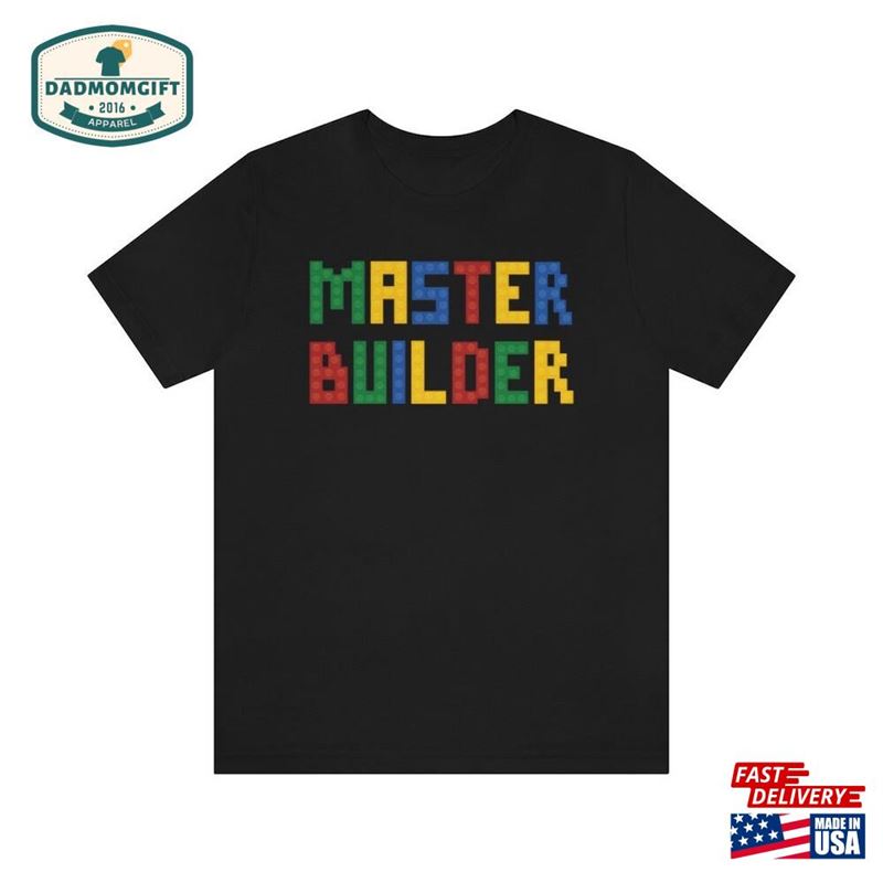 Master Builder Building Blocks Outfit Bricks Hoodie T-Shirt