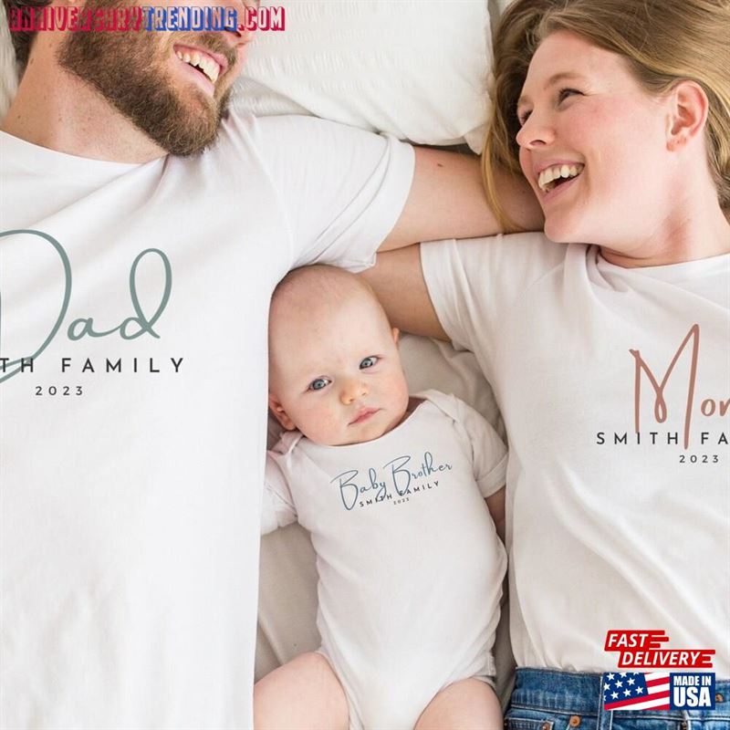 Matching Family Shirts Custom Personalized Group For Make Your Own Tee Classic Unisex – Bipubunny Store