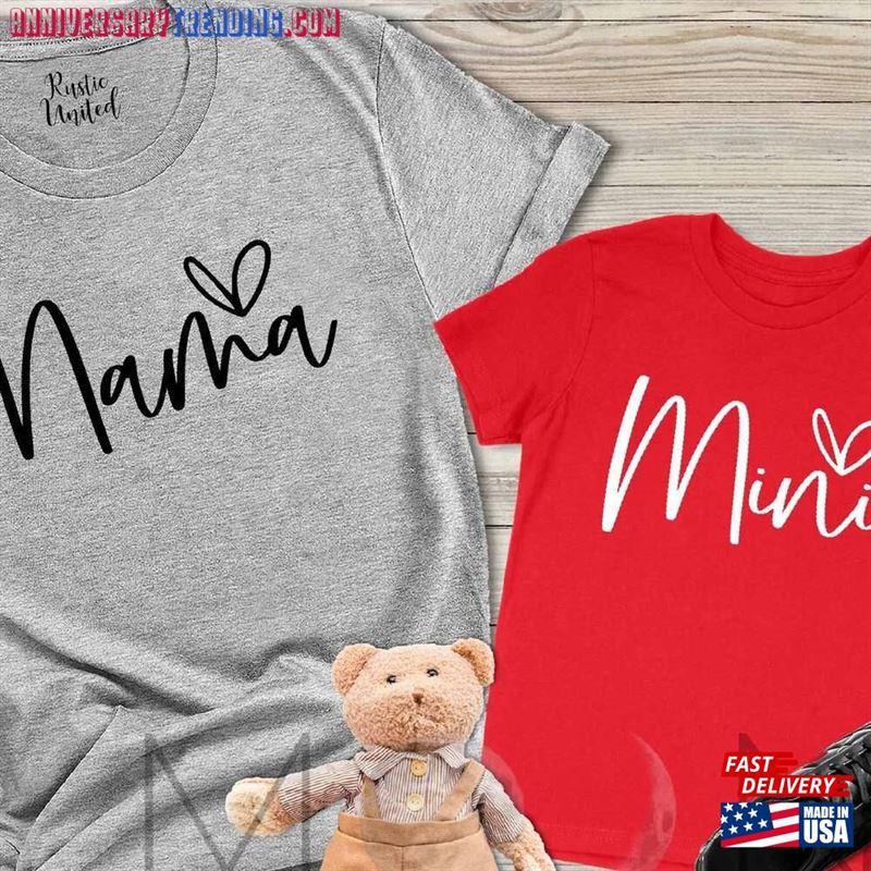 Matching Mama And Mini Shirts Mother Daughter Hoodie Classic – Bipubunny Store