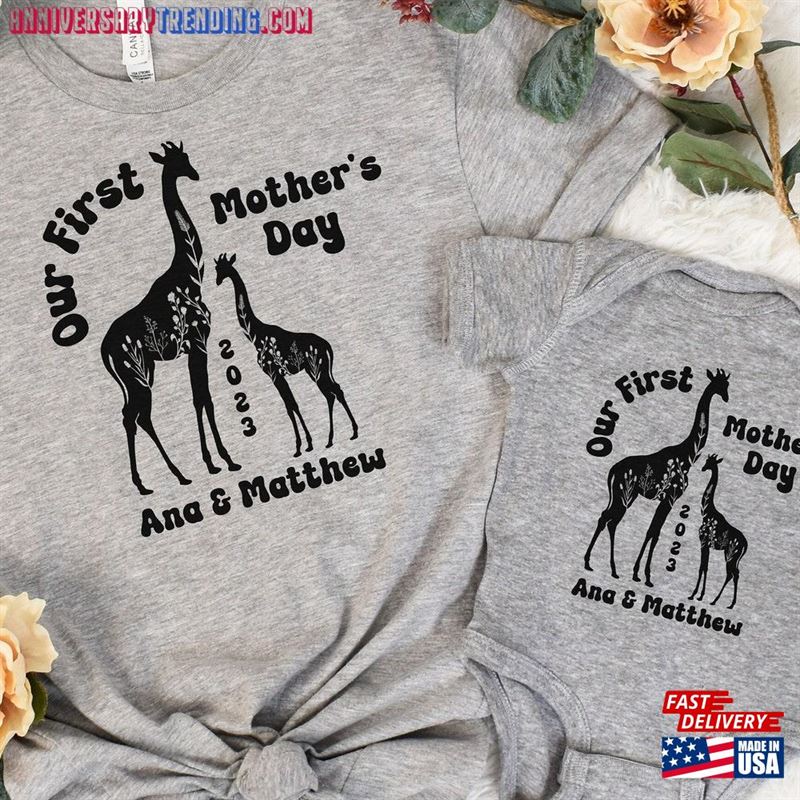 Matching Mommy Me Shirt For Mothers Day New Mom Mama Mini Mathching Outfits T-Shirt Hoodie -Bipubunny Store