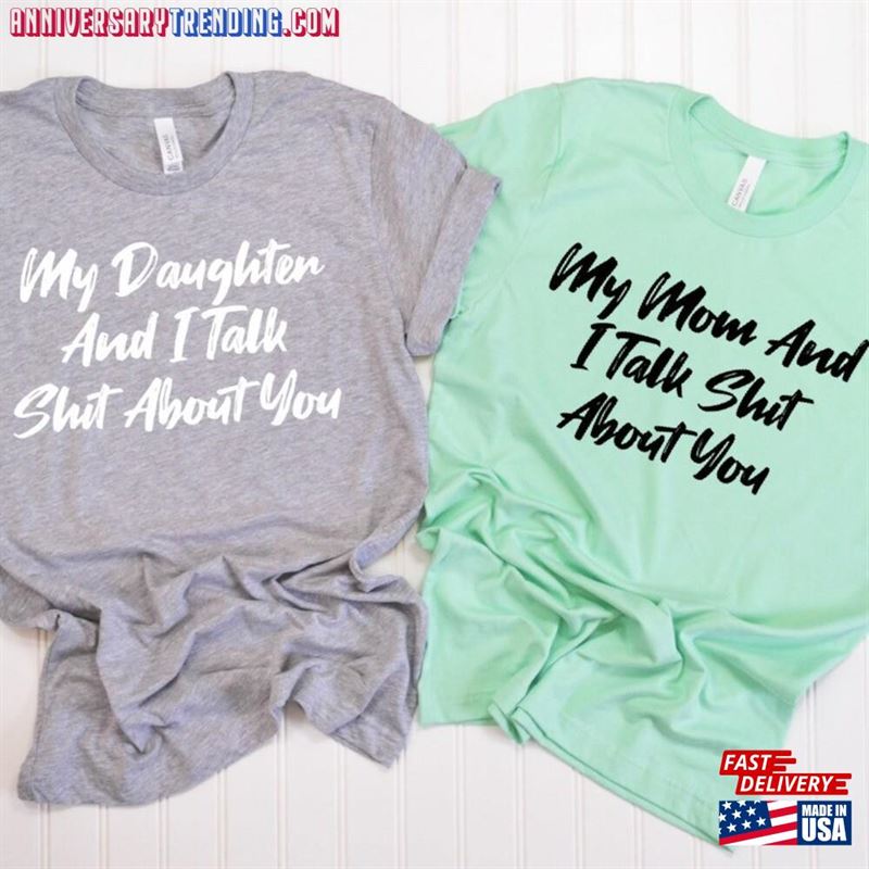 Matching Mother Daughter Funny Shirt Hoodie T-Shirt – Bipubunny Store