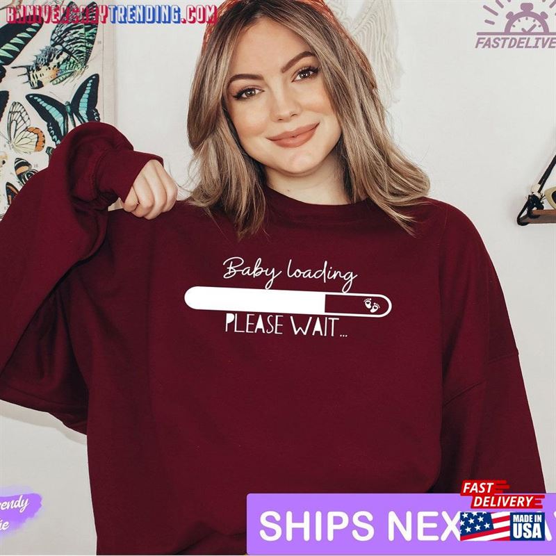 Maternity Shirt Pregnancy Reveal Sweatshirt Hoodie – Bipubunny Store