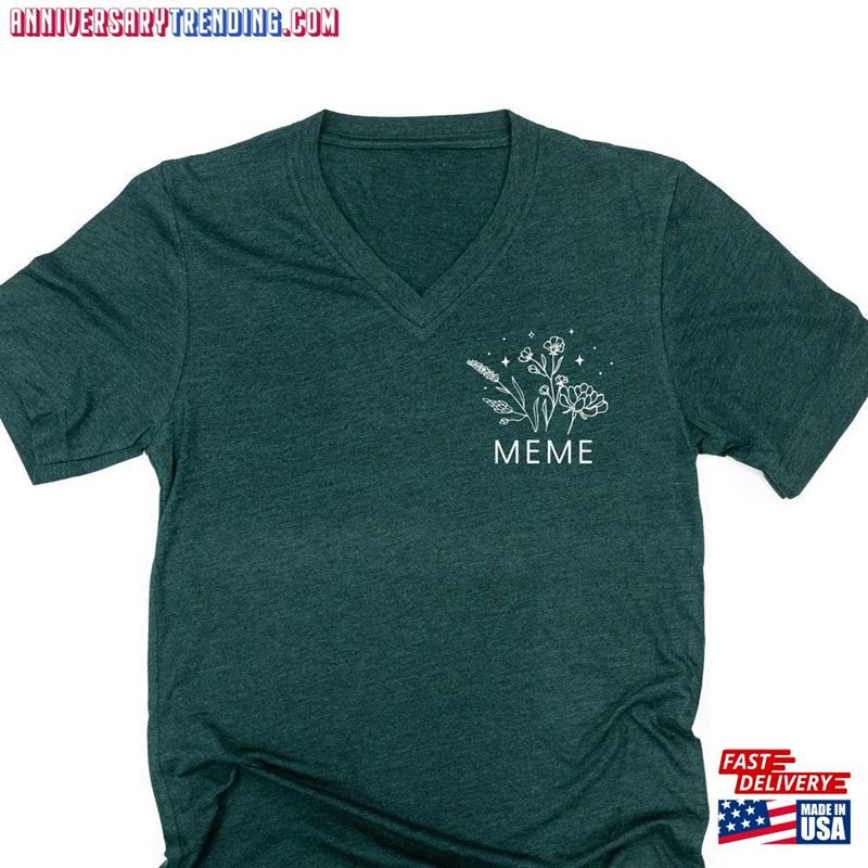 Meme Bouquet Pocket Size T-Shirt Classic – Bipubunny Store