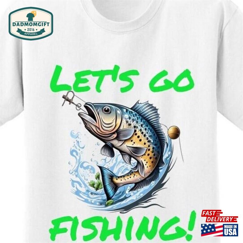 Mens Fishing T-Shirt Classic