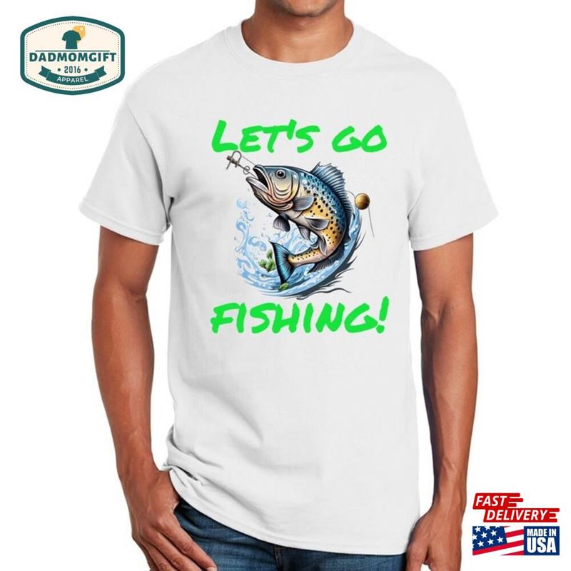 Mens Fishing T-Shirt Classic