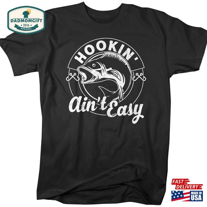 Men’s Funny Fishing Shirt Hooking Ain Hoodie Classic