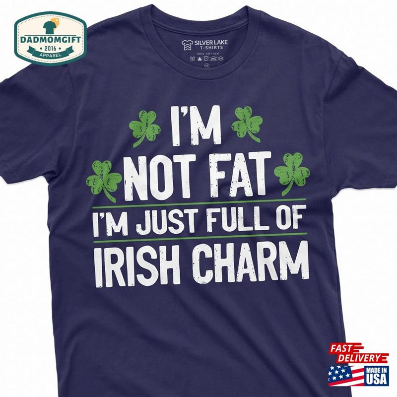 Men’s Plus Size Funny Shirt St Patrick Sweatshirt T-Shirt