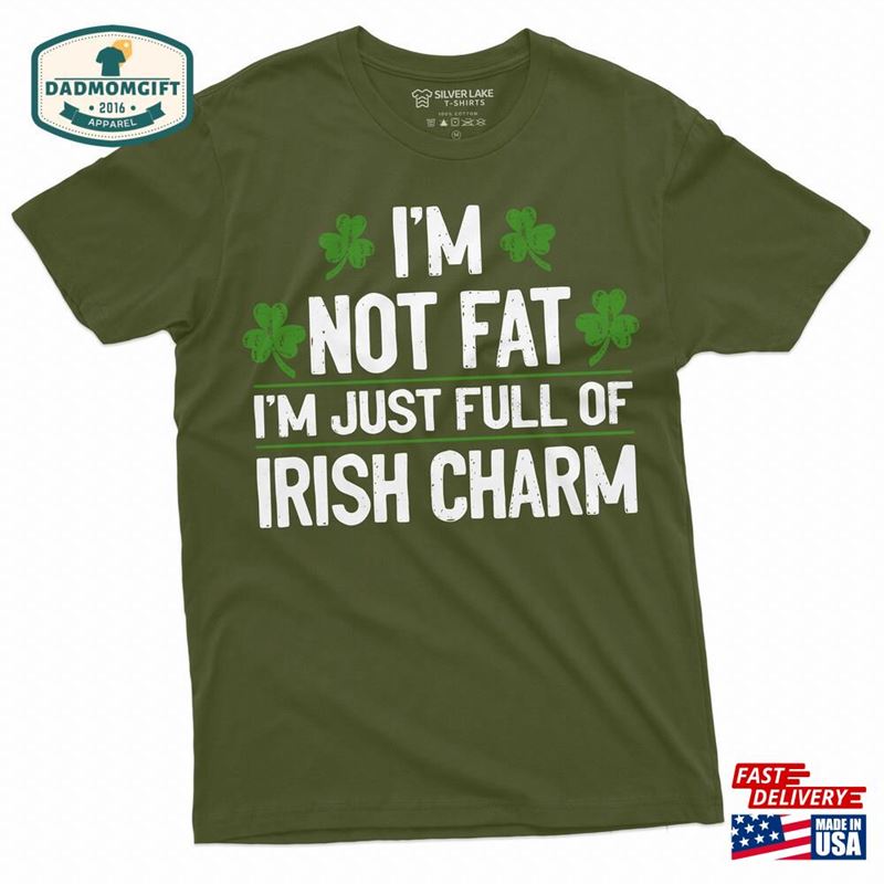 Men’s Plus Size Funny Shirt St Patrick Sweatshirt T-Shirt