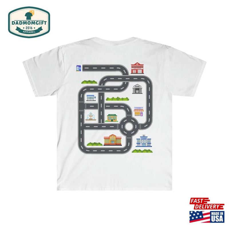 Mens Softstyle Race Track Massage Worlds Greatest Dad T-Shirt Fathers Day Gift Road Classic