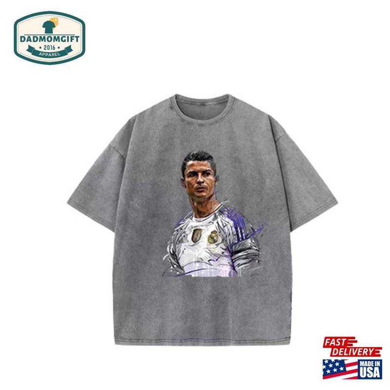 Men’s Street Wear Shirt Football Star Graphic T-Shirt Classic Sweatshirt