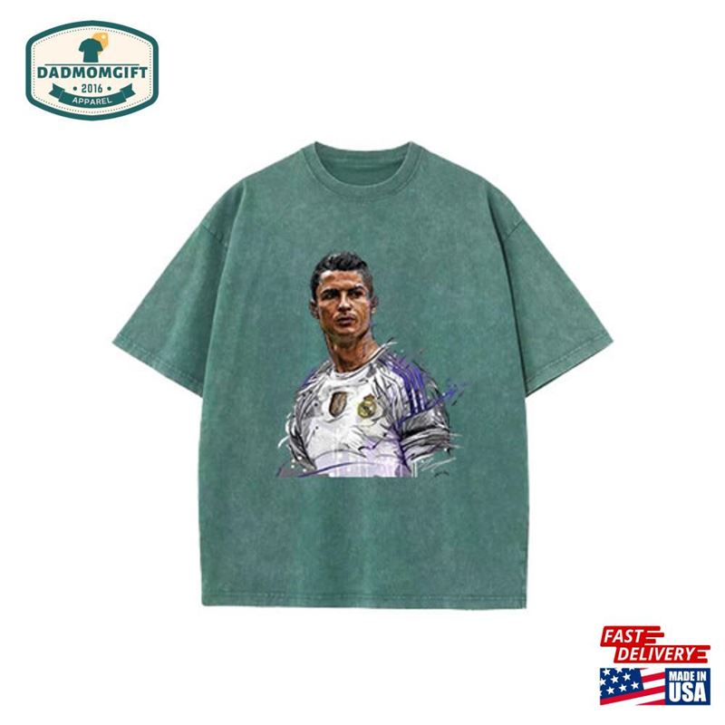 Men’s Street Wear Shirt Football Star Graphic T-Shirt Classic Sweatshirt