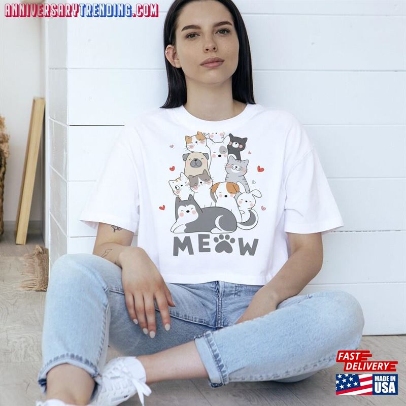 Meow Cat Mom Sweatshirt Classic – Bipubunny Store