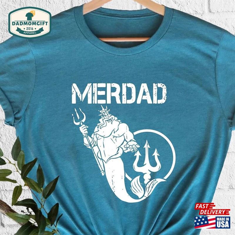 Merdad Shirt Funny Dad T-Shirt Father Classic