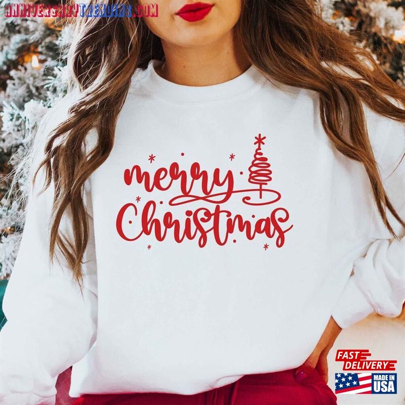 Merry Christmas Shirt Family Funny Sweatshirt T-Shirt – Bipubunny Store