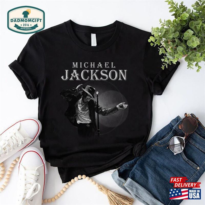 Michael Jackson Moonwalker T-Shirt Shirt Fan Gifts Vintage Unisex Hoodie