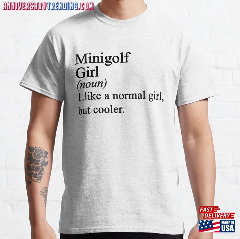 Minigolf Chick Sweatshirt Funny Sweater Pullover For Women Hoodie Unisex – Bipubunny Store