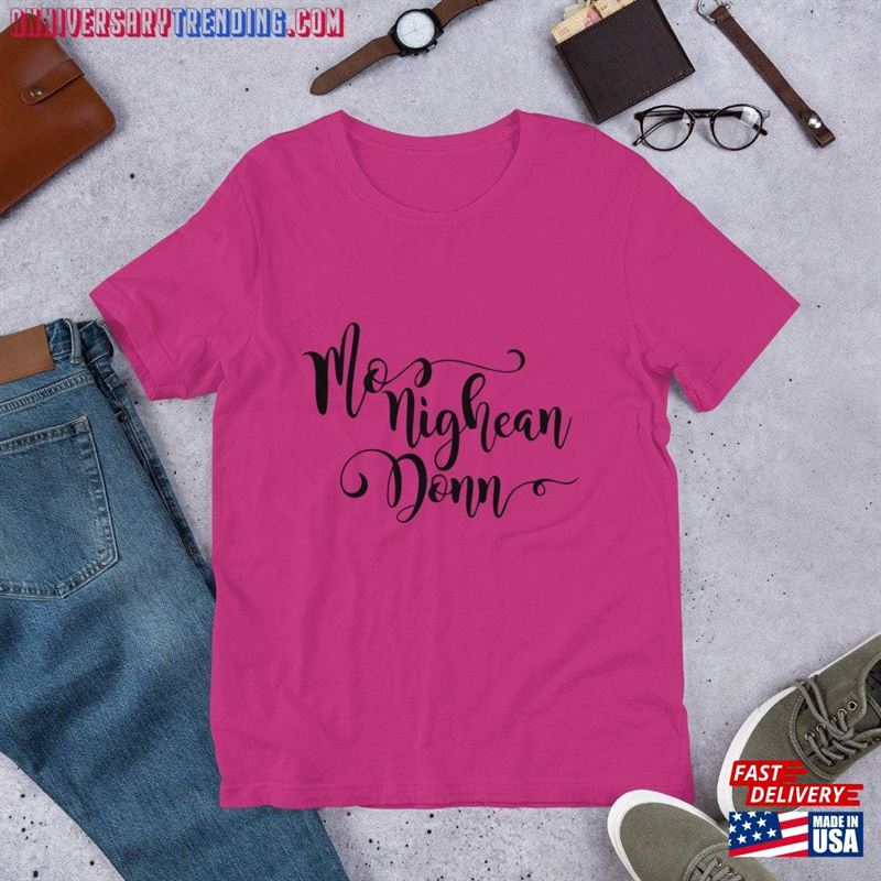 Mo Nighean Donn Short Sleeve Unisex T-Shirt Outlander Inspired Hoodie Classic -Bipubunny Store