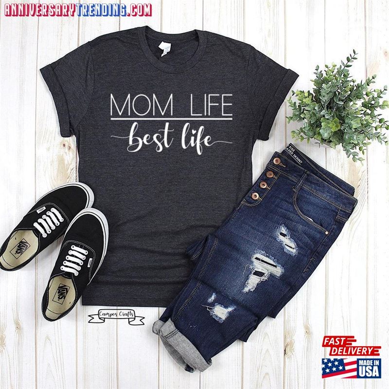 Mom Life Best Shirt Classic Sweatshirt – Bipubunny Store