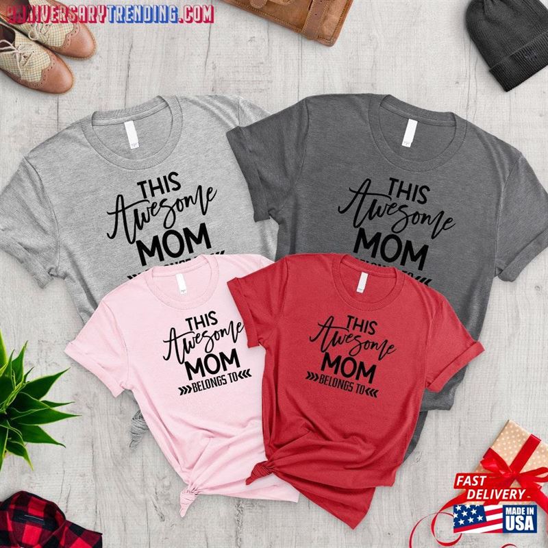 Mom Of Boys Shirt Shirts For Mother T-Shirt Unisex – Bipubunny Store