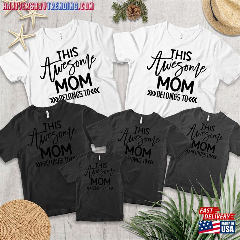 Mom Of Boys Shirt Shirts For Mother T-Shirt Unisex – Bipubunny Store