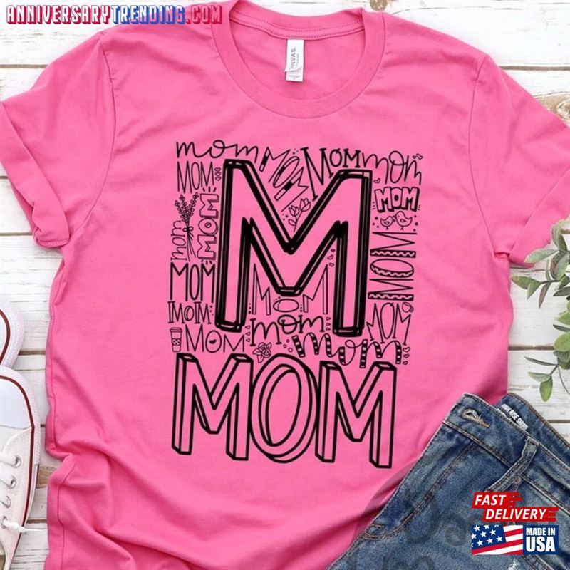 Mom Shirt Typography Hoodie T-Shirt – Bipubunny Store