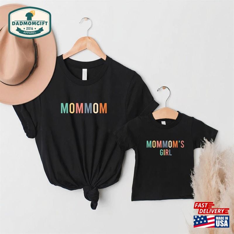 Mommom And Me Outfits Family Matching Shirt Classic Sweatshirt