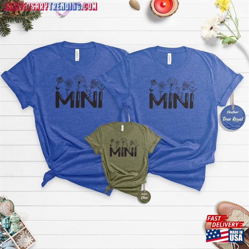 Mommy And Me Shirt Set Matching Outfits Women Hoodie T-Shirt – Bipubunny Store