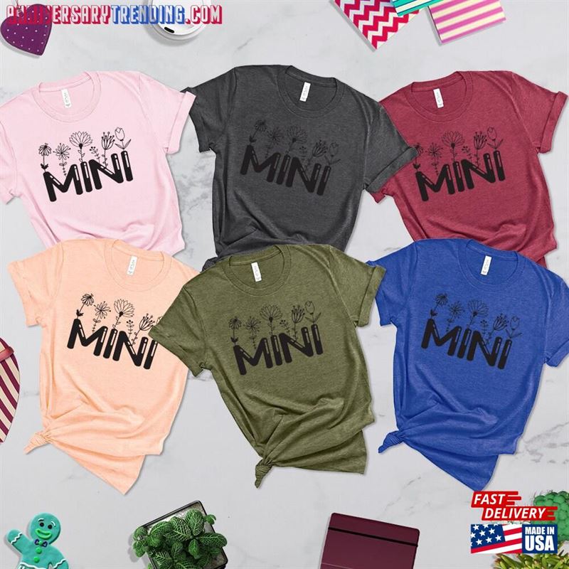 Mommy And Me Shirt Set Matching Outfits Women Unisex Sweatshirt – Bipubunny Store