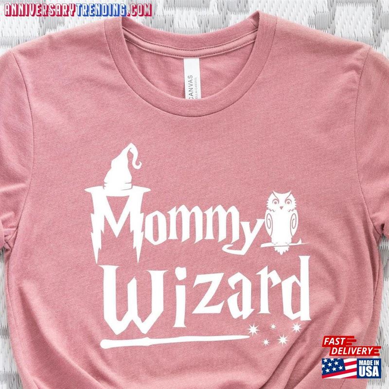 Mommy Wizard Shirt Potter Mom Mother Gift Tee Hoodie Classic – Bipubunny Store