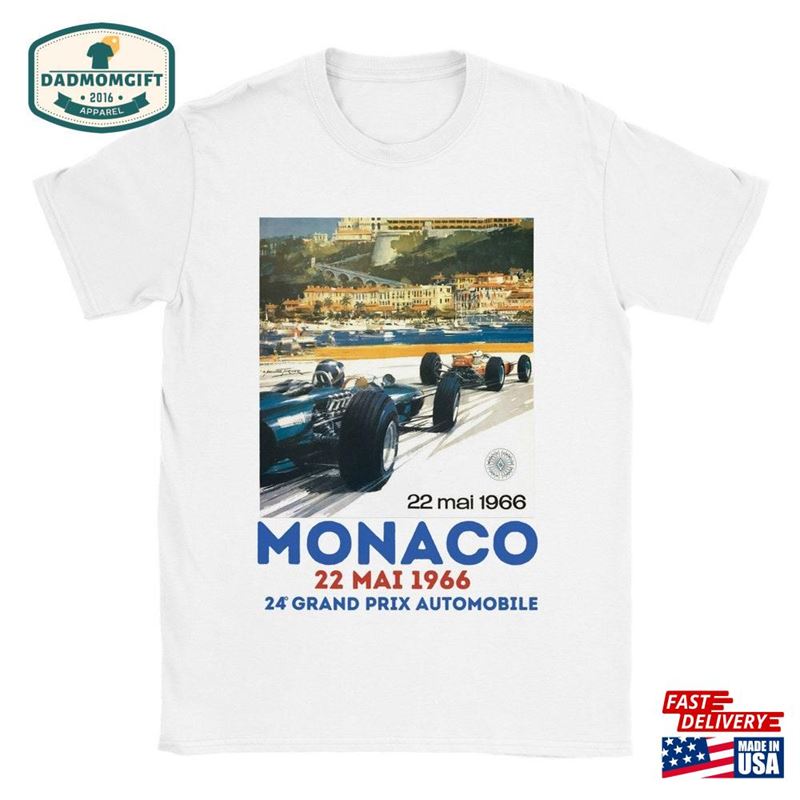 Monaco Grand Prix Formula 1 Classic Unisex Crewneck T-Shirt Hoodie