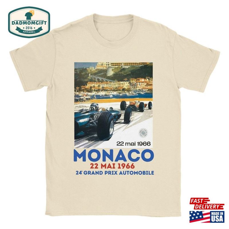 Monaco Grand Prix Formula 1 Classic Unisex Crewneck T-Shirt Hoodie