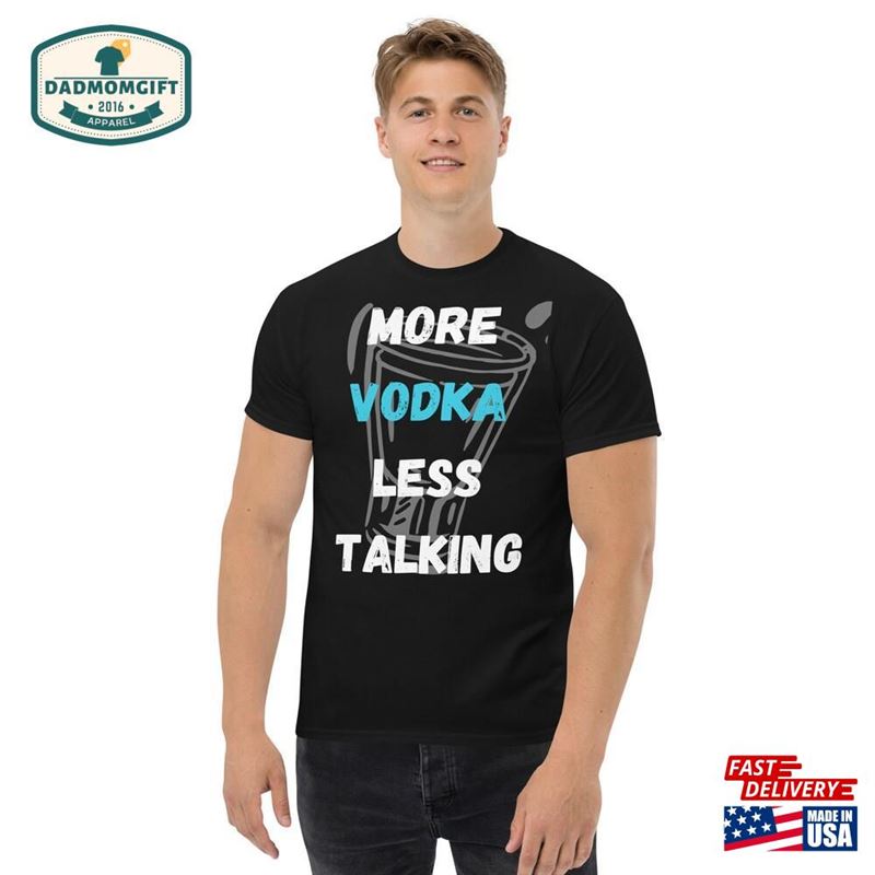 More Vodka Funny Festival Party Design Classic T-Shirt