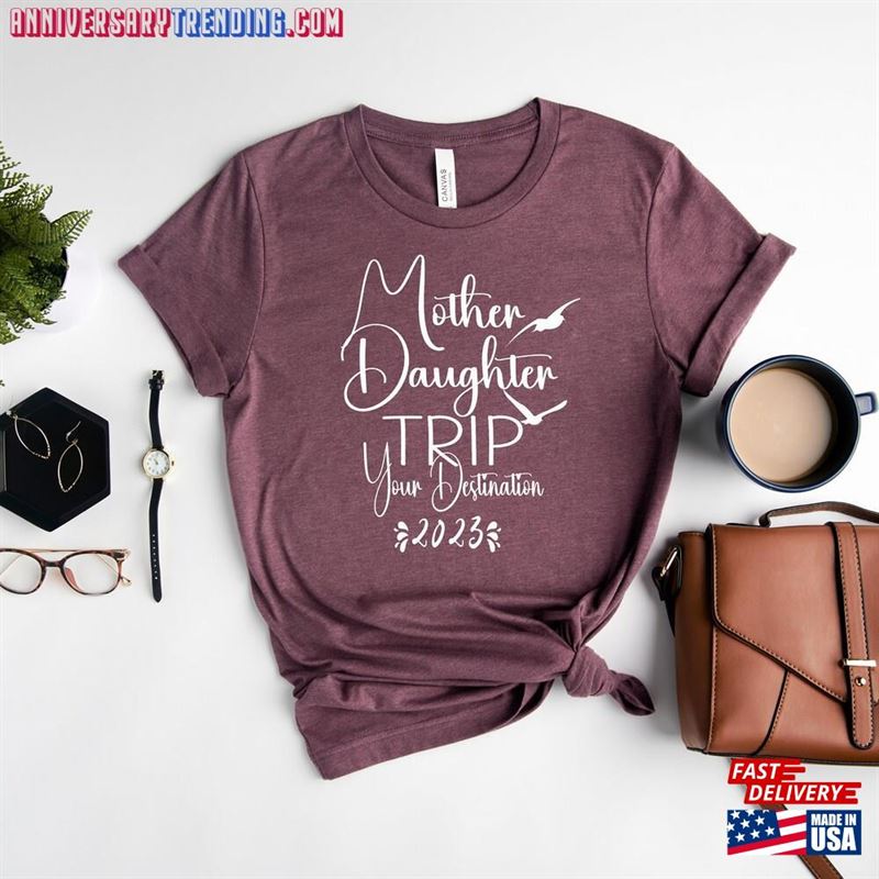 Mother Daughter Trip T-Shirts 2023 Shirts Summer Shirt T-Shirt Classic – Bipubunny Store