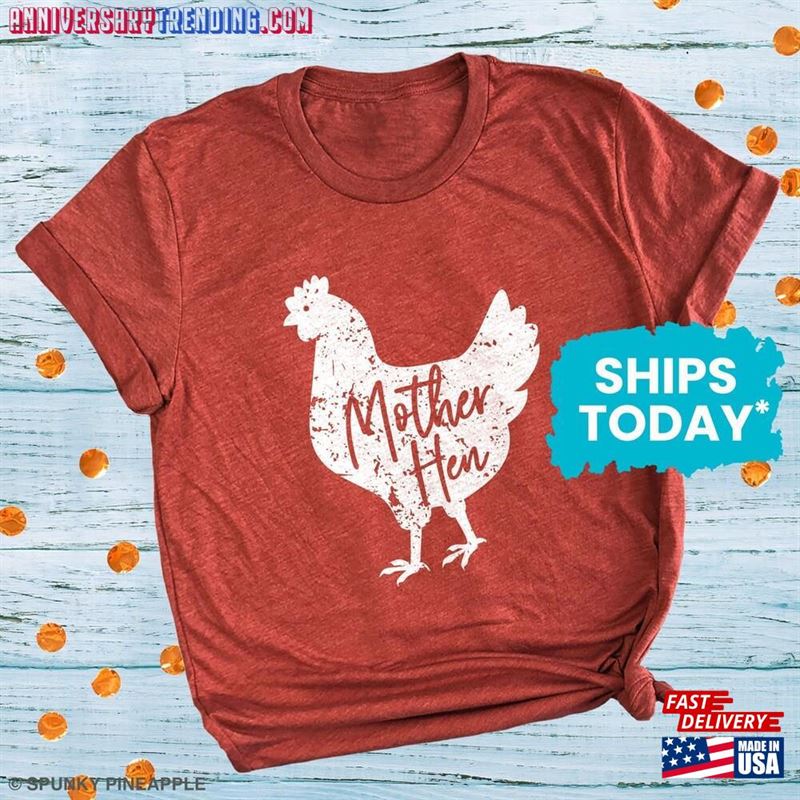 Mother Hen Shirt Farm Life Country Living T-Shirt Sweatshirt – Bipubunny Store