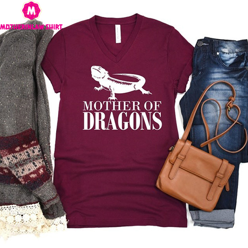 Mother of Dragons t-shirt, Dragon Lower Tee, House of The Dragon shirt, Dragon shirt, Mother Day gift shirt, Bearded Dragon Shirt