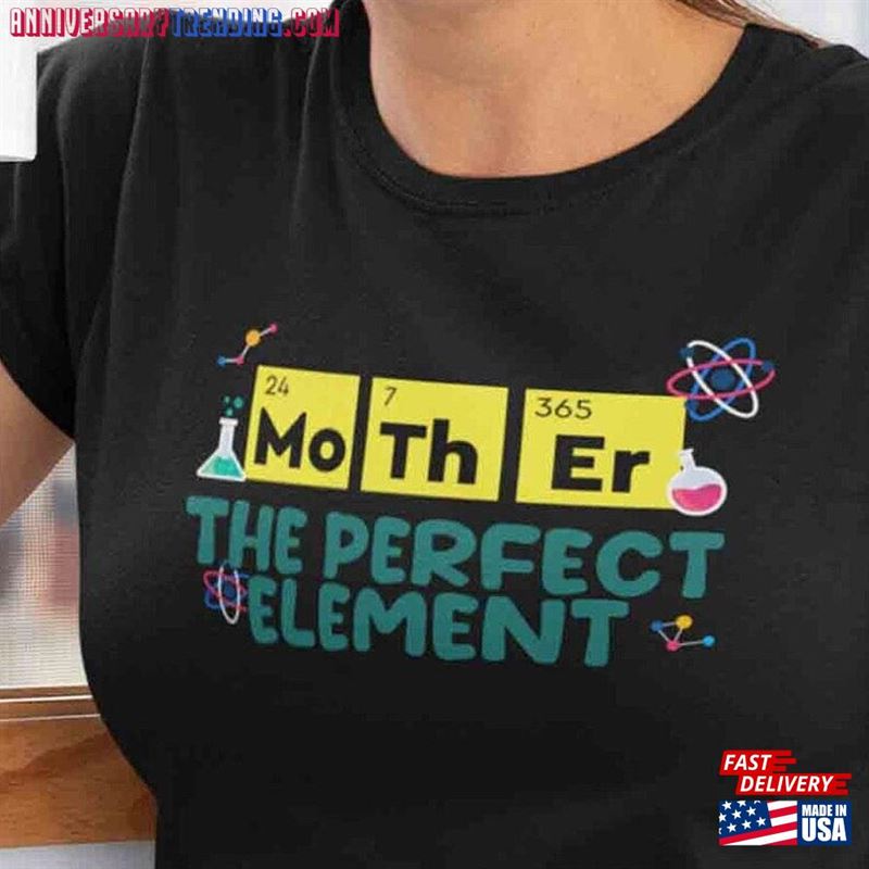 Mother Perfect Element 100% Cotton Tee T-Shirt Family Gift For Mom Hoodie – Bipubunny Store