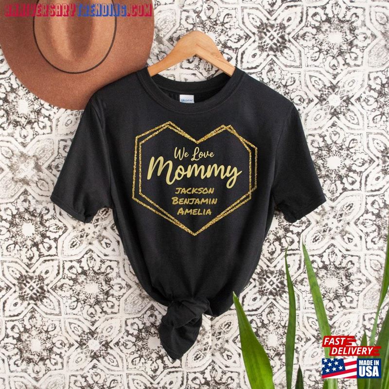 Mother’s Day Gift Mothers Shirt T-Shirt Sweatshirt -Bipubunny Store