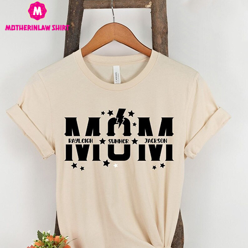 Mother’s Day Shirt for Mom Shirt Personalized, Gift for Mom Birthday, Gift for Mothers Day, Shirt for Friend, Gift Custom Mom, Shirt for Mother