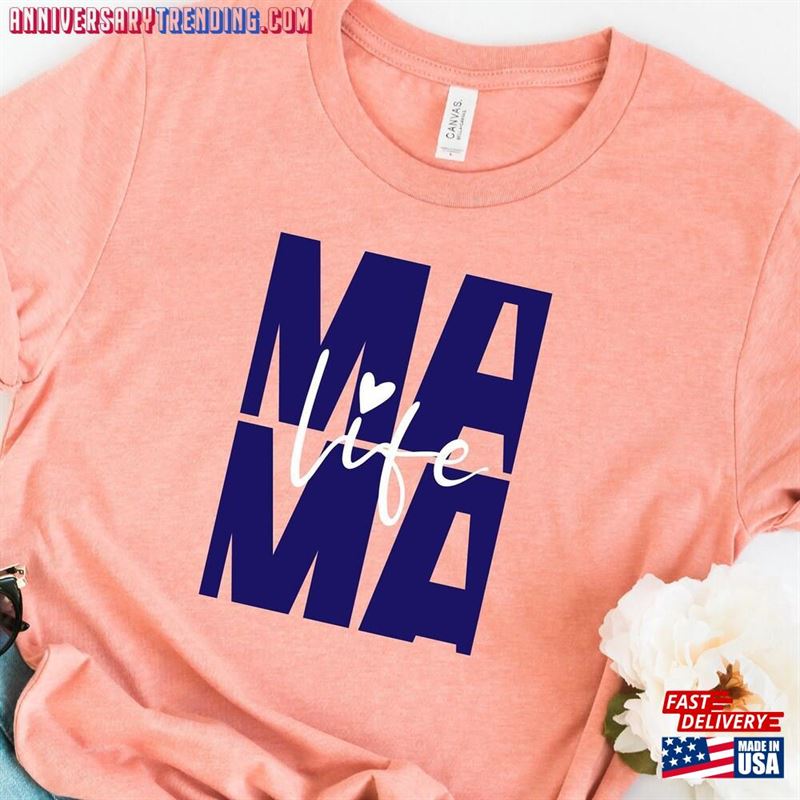 Mother’s Day Shirt Mama Life T-Shirt Hoodie – Bipubunny Store