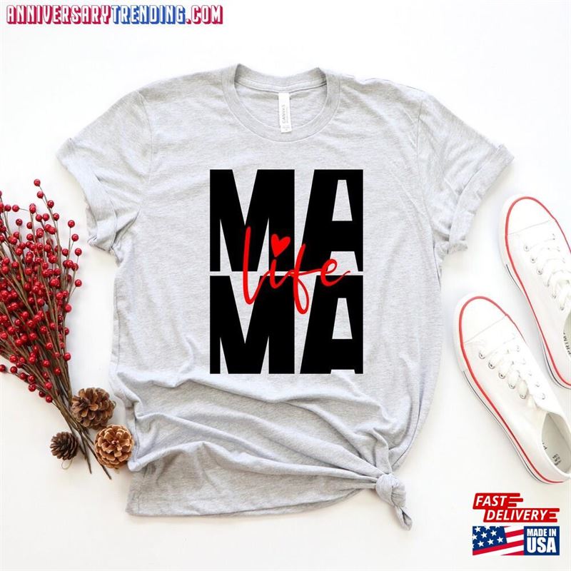 Mother’s Day Shirt Mama Life T-Shirt Hoodie – Bipubunny Store